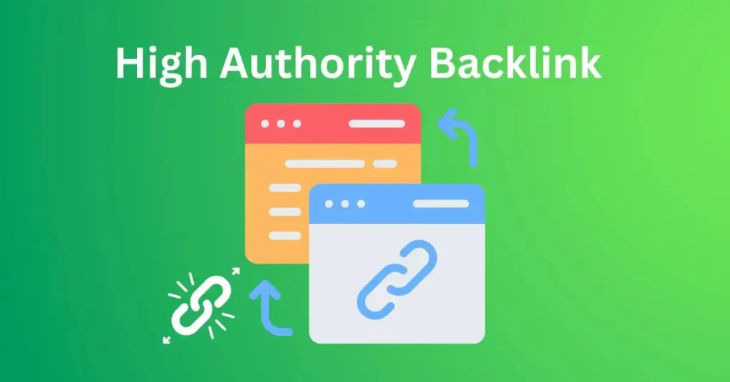 high authority backlinks