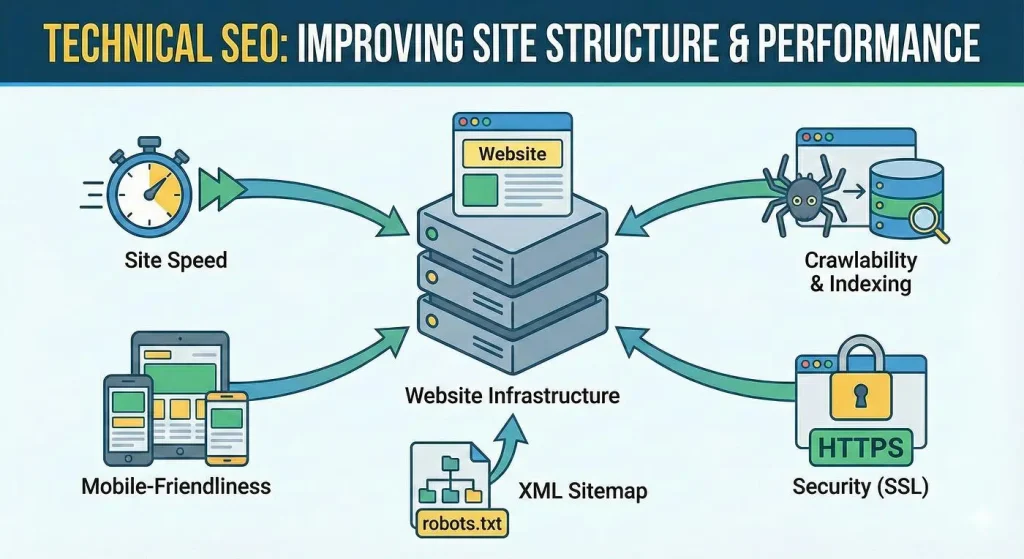 technical seo structure
