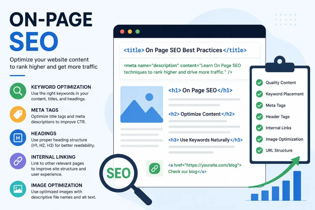 on page seo services targeted by keywords